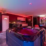 Daire L'horizon - Romantique Avec Jacuzzi, Sauna, Piscine & Video Projecteur